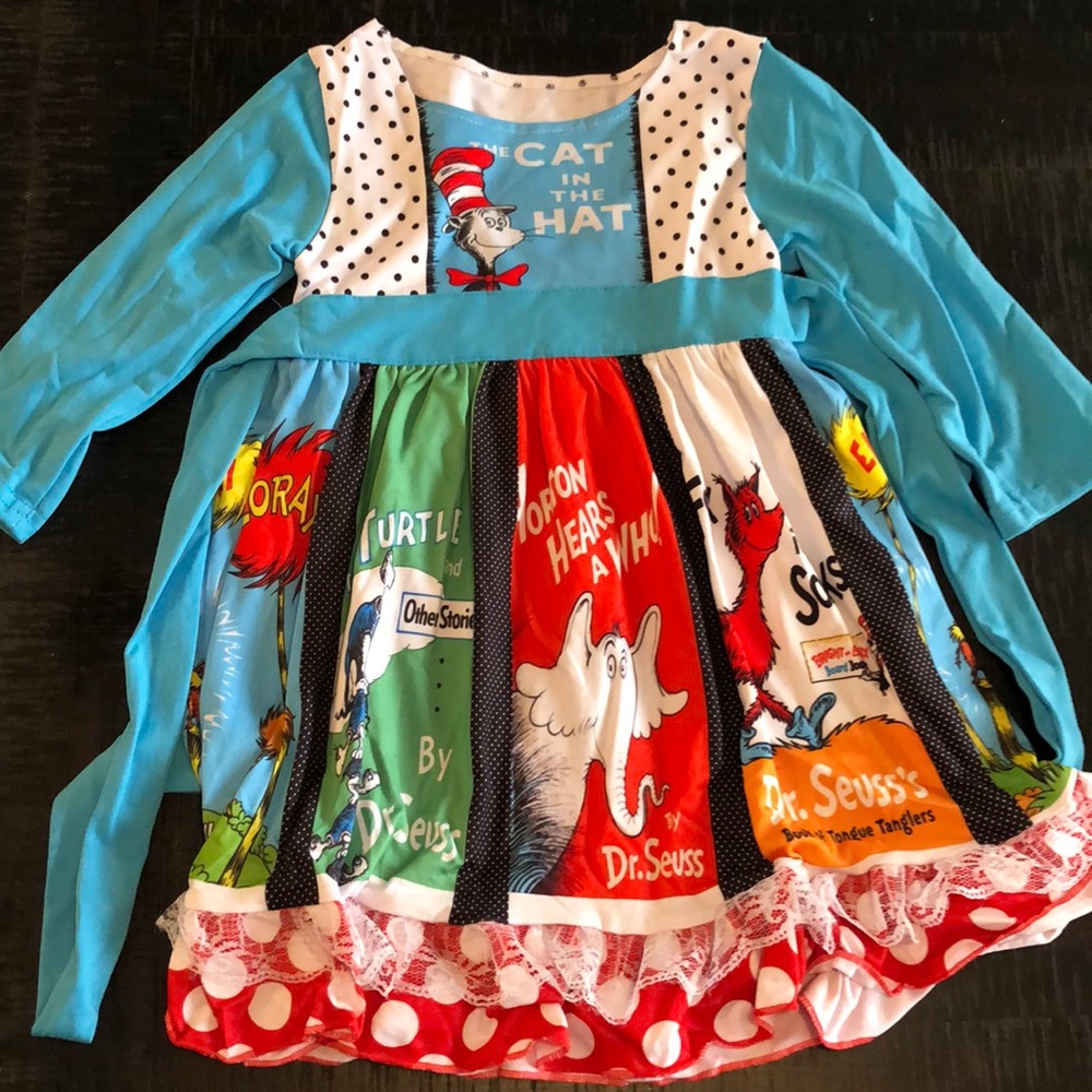 Toddler Dr Seuss Dress